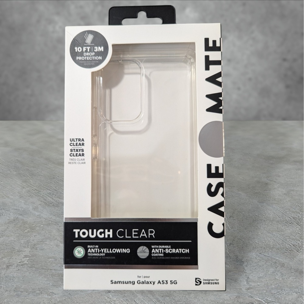 Case-Mate Tough Clear For Samsung Galaxy A53 5G See Description T9